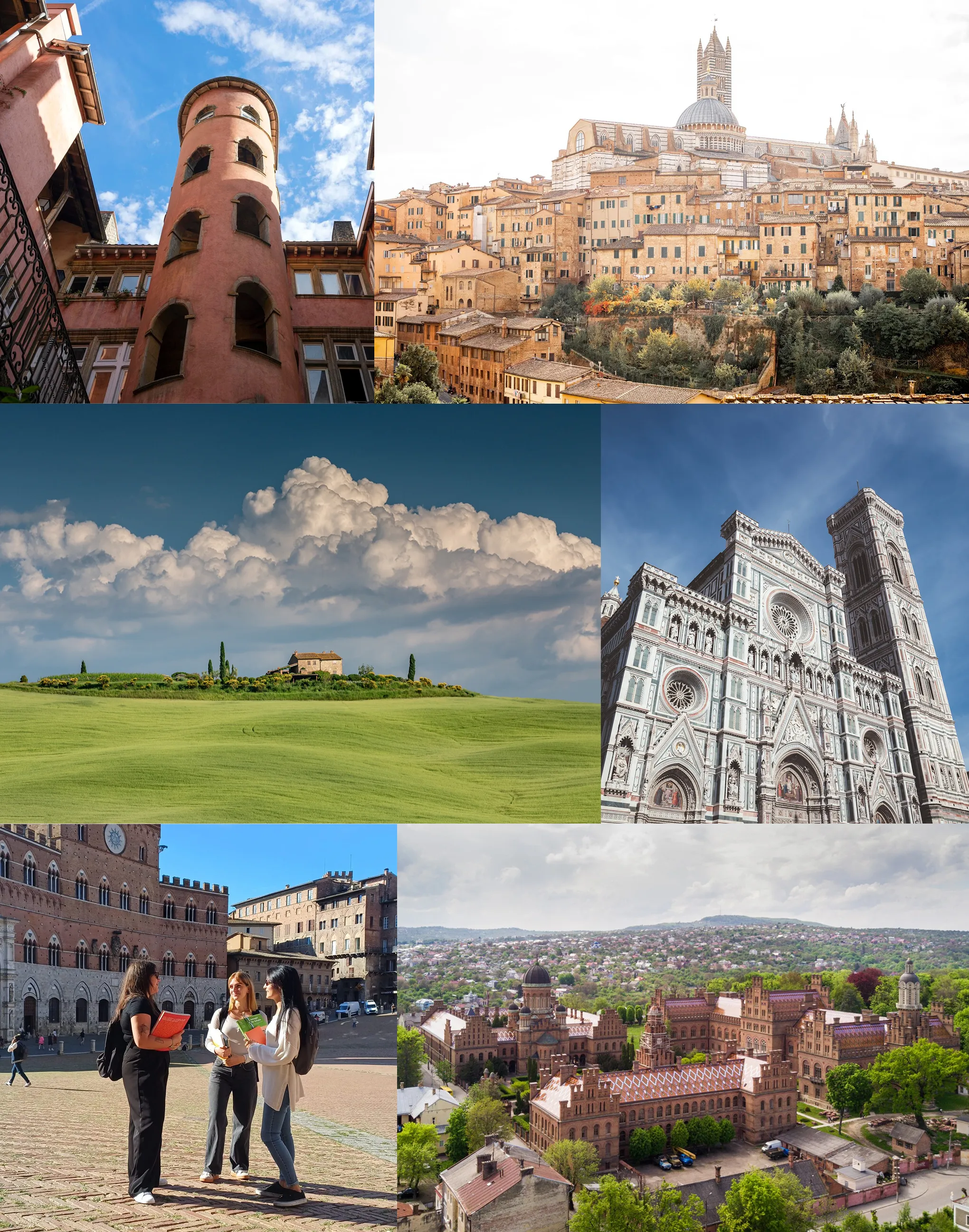 Siena student life around the University of Siena